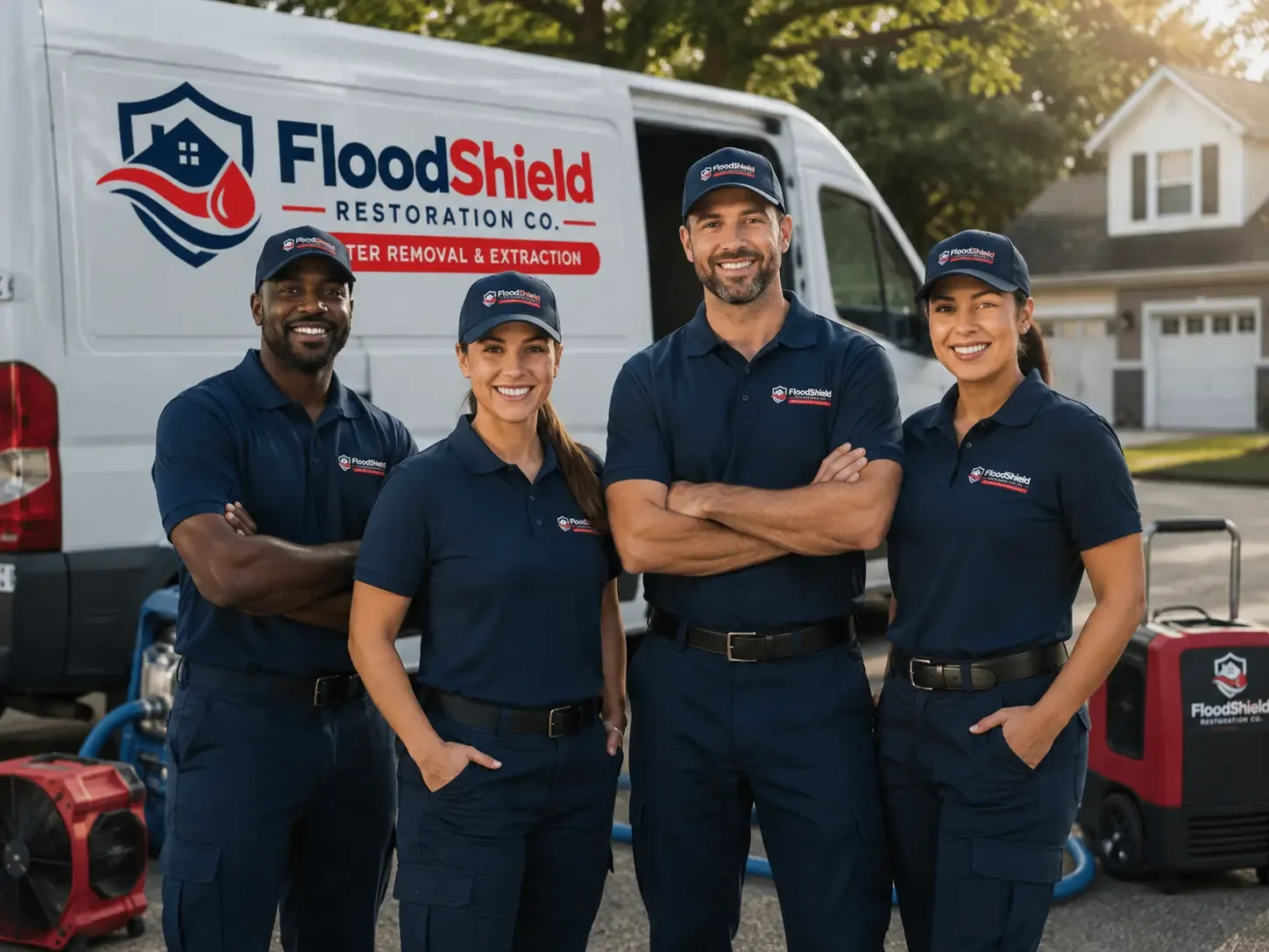 Flood Damage Restoration company in Garden Prairie, IL